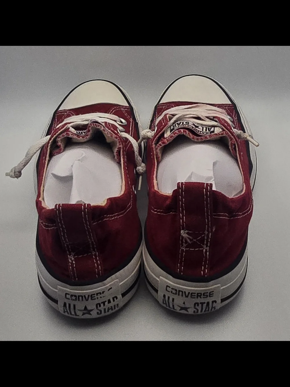 Converse Kids Low Top Canvas Sneaker - Burgundy